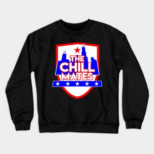 CHILLMATES RED WHT AND BLUE Crewneck Sweatshirt